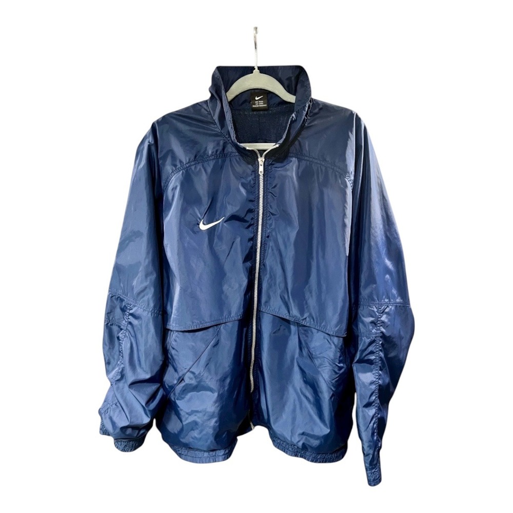 RARE Vintage Nike
Team Track Suit Mens
Navy Windbreaker
Jacket, Size XXL